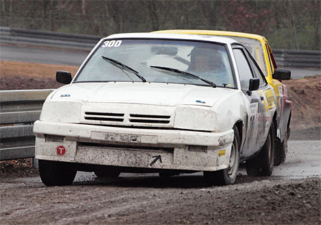 Løvelboen: Benny Kristensen scorede en 5. plads i Opel Manta på sin hjemmebane